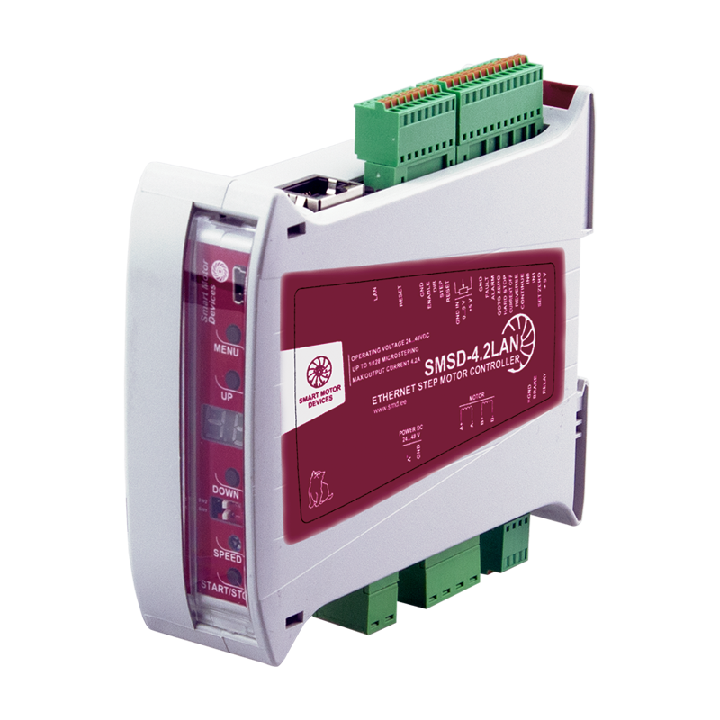 SMSD‑4.2LAN - programmable stepper motor controller